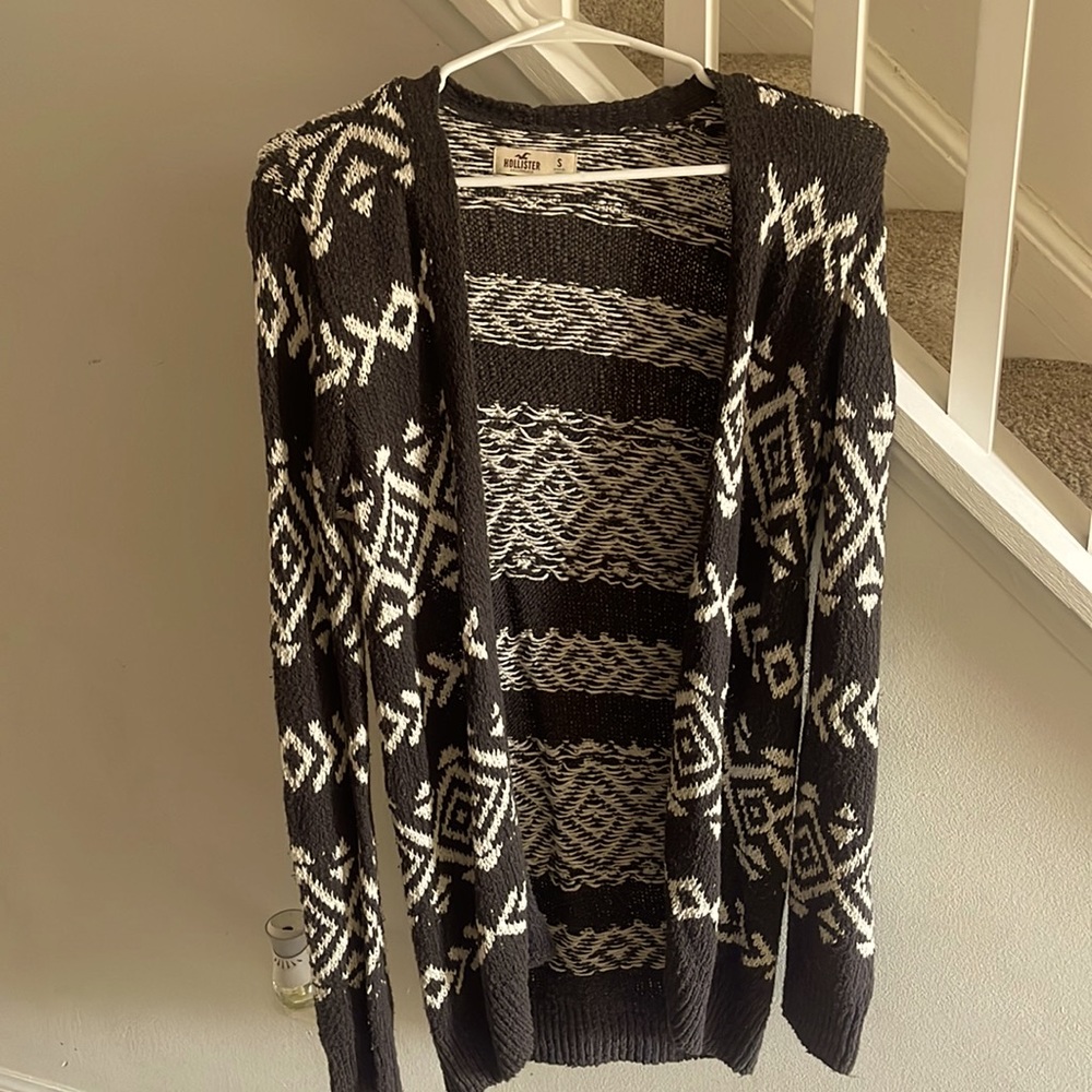 Open winter sweater